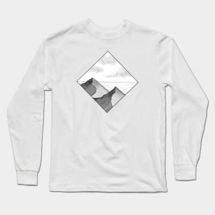 Diamond Mountain Long Sleeve T-Shirt